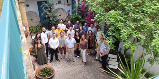 Gruppenfoto des Kick-Off Meetings für das Projekt DR-RISE in Sevilla