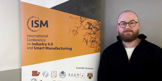 Thorben Krokowski at ISM Thorben Krokowski at this year's ISM in Prague