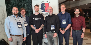 Group photo at HCI conference