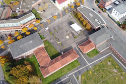 Drohnenaufnahme der Sozialforschungsstelle Dortmund