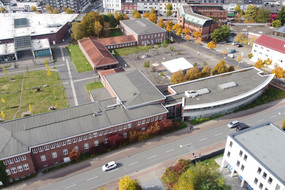 Drohnenaufnahme der Sozialforschungsstelle Dortmund