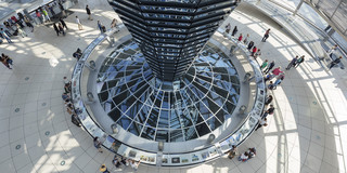 Glass dome of the Bundestag