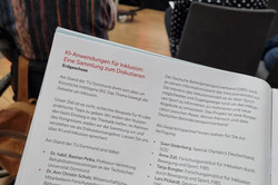 Ausschnitt des Programms der Aktion Mensch Tagung