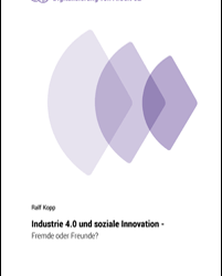 Cover von "Industrie 4.0 und soziale Innovation - Fremde oder Freunde?"