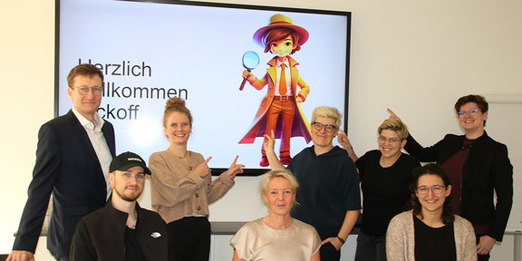 Gruppenbild vom Kick-Off Meeting des Projekts KARLA