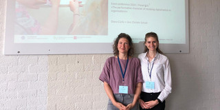 Diana Cürlis (FH Münster) und Ann Christin Schulz (TU Dortmund)