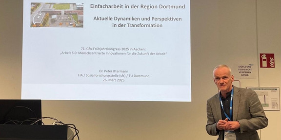 Peter Ittermann auf dem GfA Kongress