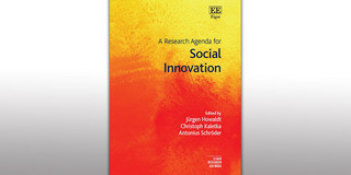 A research agenda for social innovation - cover Cover des Buches "A Research Agenda for Social Innovation"