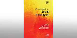 Cover of the book "A Research Agenda for Social Innovation"