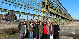 Gruppenbild am Dortmunder Hafen