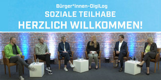 Gruppenbild vom Digilog „Soziale Teilhabe“ der Stadt Paderborn