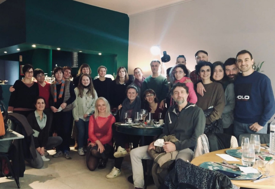 Gruppenfoto vom Treffen vom Projekt ArtE in Porto