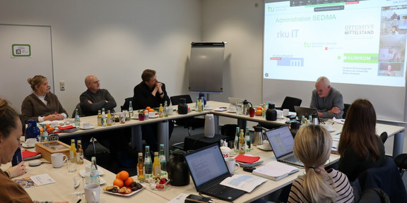 Kick-Off Meeting des Sedima-Projekts