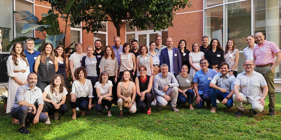 Gruppenfoto vom BRISA Konsortium