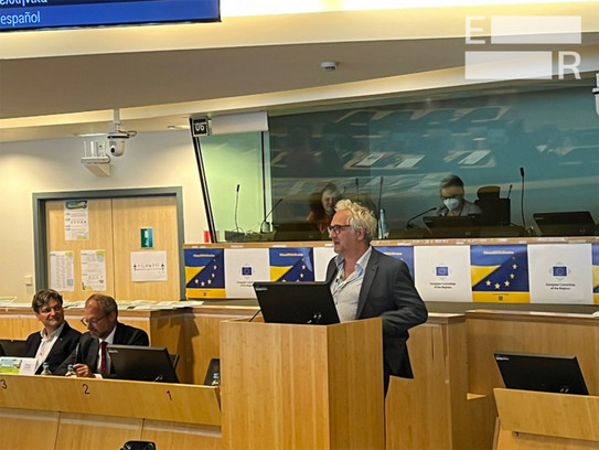 Jürgen Schultze (sfs) at the Forum on Mission Adaptation to Climate Change