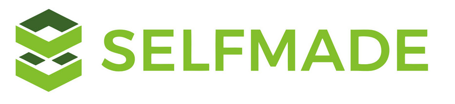 Grünes Logo von SELFMADE - Der inklusionsorientierte MakerSpace im UK-Büro in Dortmund