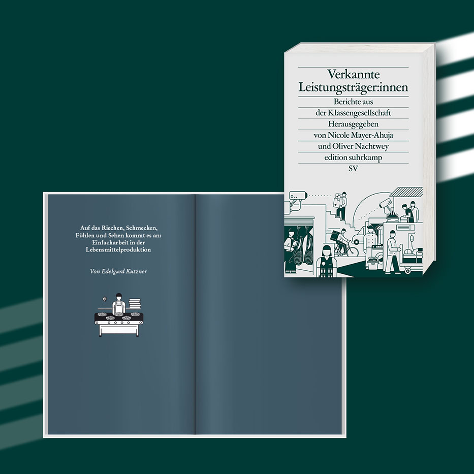Abbildung des Buches „Verkannte Leist.ungsträger:innen – Berichte aus der Klassengesellschaft“