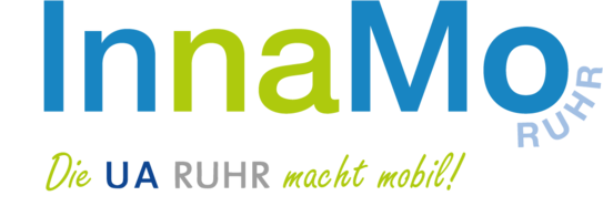 InnaMoRuhr_Logo_neu_blau_groß Logo zeigt den Text "InnaMoRuhr"